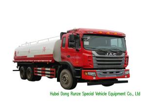 Quality JAC 6x4 Water Liquid Tank Truck With PTO Water Pump 20000 - 25000Litres wholesale