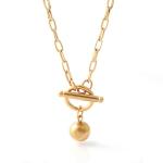 Stainless steel women's pendant, high-end and exquisite, hot selling accessory,
