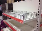 Tegometall Style Supermarket Display Shelving ISO Standard For Goods Display