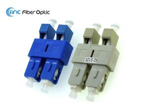 Quality SC Male To LC Female Fiber Optic Adapters Plastic Material Simplex / Duplex Optional wholesale