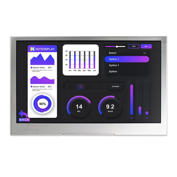 4.3 Inch IPS 800x480 Wide Temperature TFT Display Panel MIPI For Industrial