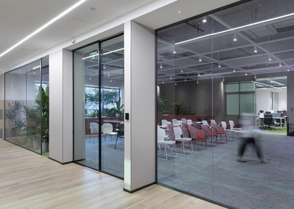 Soundproof Double Office Glass Partition Walls Affordable Workspaces Glawall