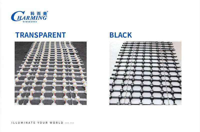 ROHS Flexible LED Mesh Screen Multiscene Practical Waterproof P55