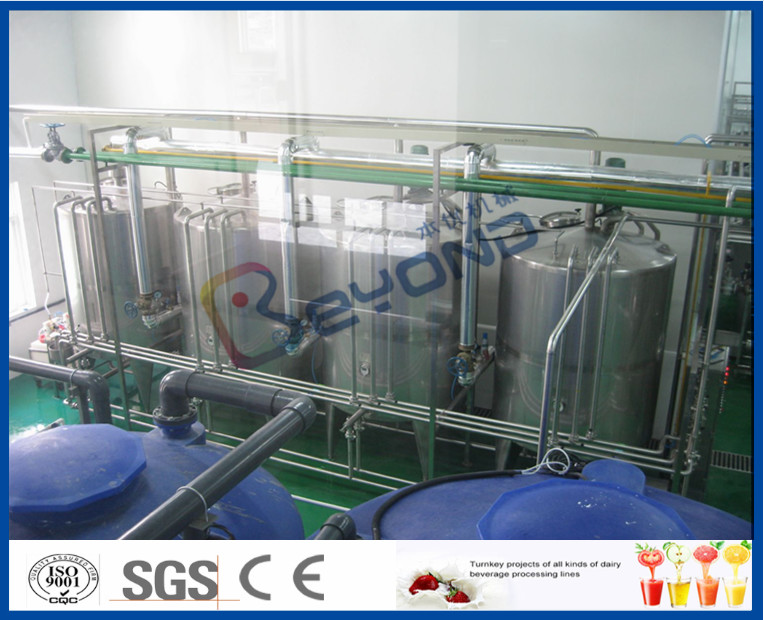Soft Drink Beverage Industry Carbonated Water Plants , Full Automatic Energy Drink Production Line