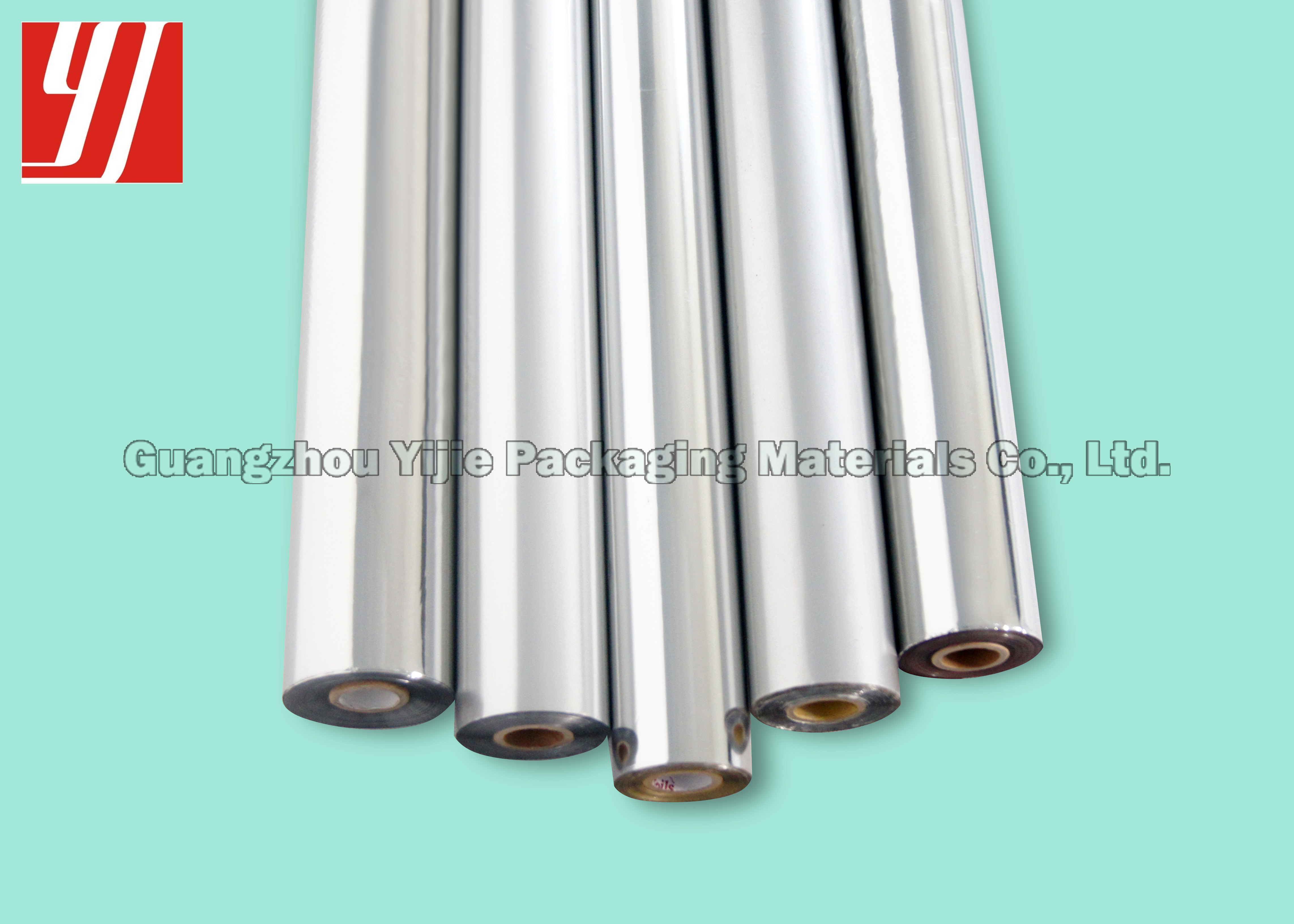 OEM Silver Hot Stamping Foil For Security Paper Cardboard PET PVC Leather