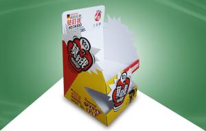 China Eye - catching Cardboard Counter Displays / Cardboard Tabletop Display Box For Spray on sale