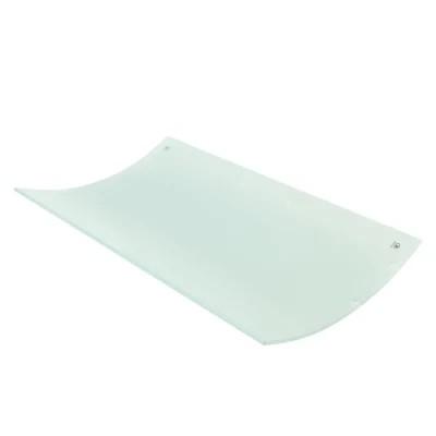 Extra Clear Frost Satin Decorative Acid Etched Glass for Staircase Courtyard