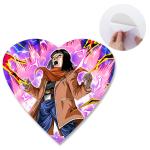 Self - Adhesive Kids 3D Lenticular Stickers / Holographic Sticker Printing Flip