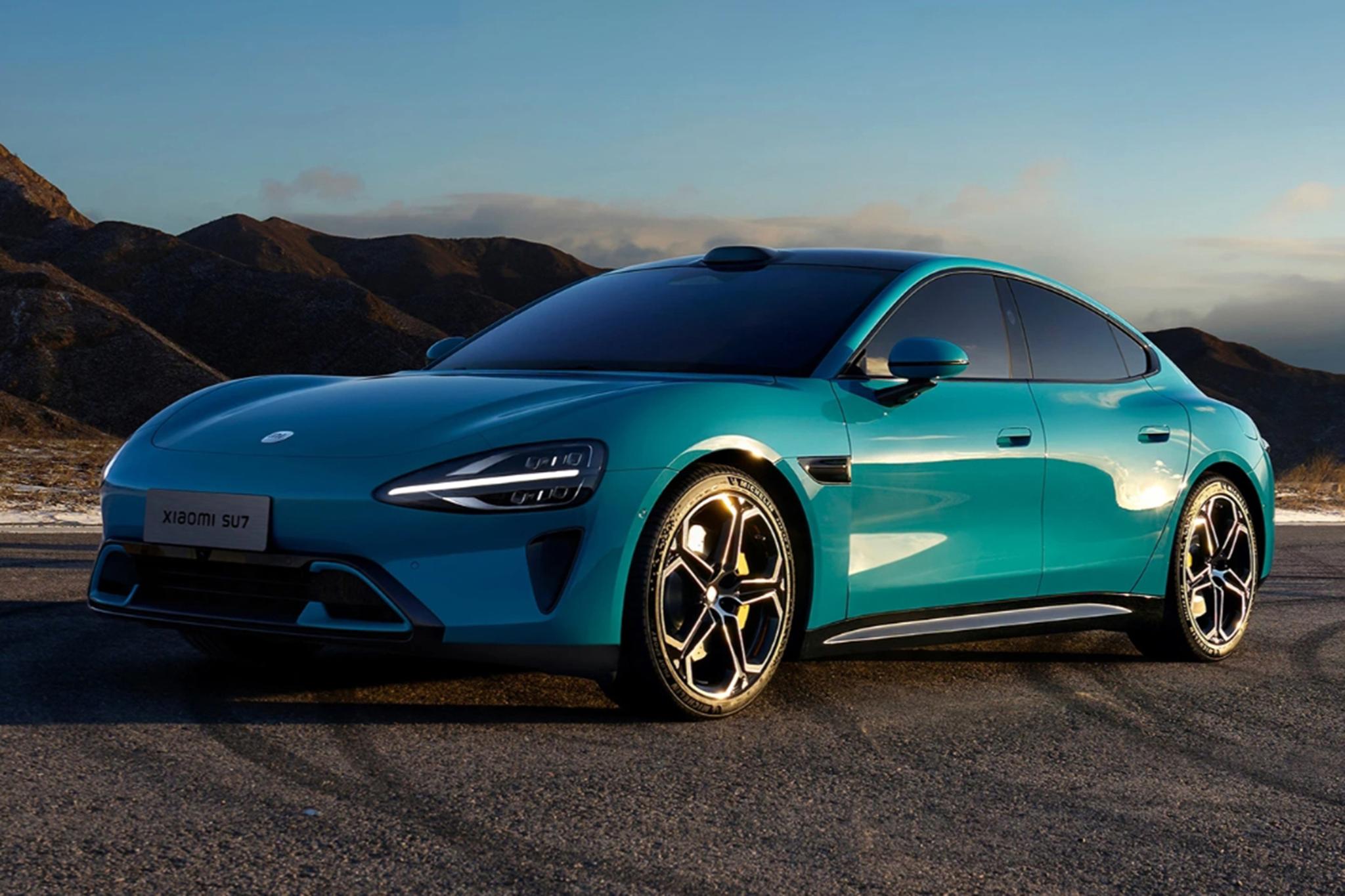 2024 Xiao-mi SU7 Pure Electric Five-Seater Luxury Sedan Energy Cars with Lithium Iron Phosphate Battery