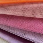 100% Nylon 40D Hexagons Organza Tulle Rolls 60 Inch 72 Inch Wide Tulle