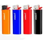 Flame Gas Lighters Feuerzeug Custom Logo Candle Cigarette Lighter Plastic Flint
