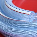 Flexible fiber conduit pvc strength spring hydraulic transparent clear pvc steel