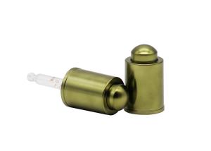 Quality 20/410 Aluminum Press Button Dropper For Skin Care wholesale