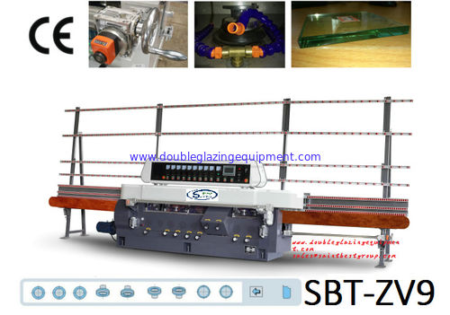 9 Spindles Glass Straight-Line Edging Machine,Glass Straight-Line Edging Machine,Glass  Edging Machine