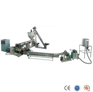 Quality Double Stage PE PP Granulaing Machine Line Waste Plastic Pelletizer 700-1000kg/h wholesale