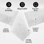 3Ply White Paper Table Cover