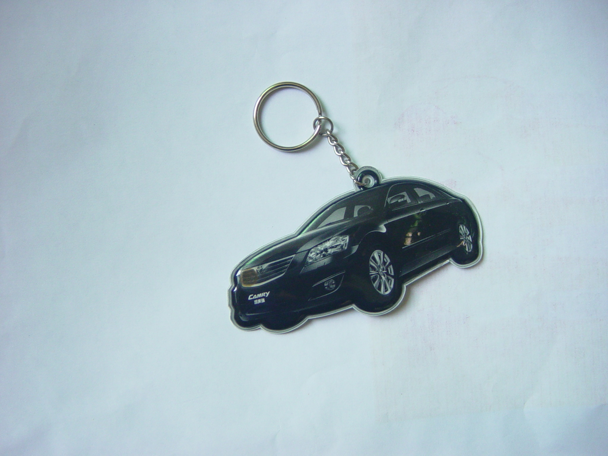 Nice looking cartoon multi - colored PVC keychains for business with you own design logo
