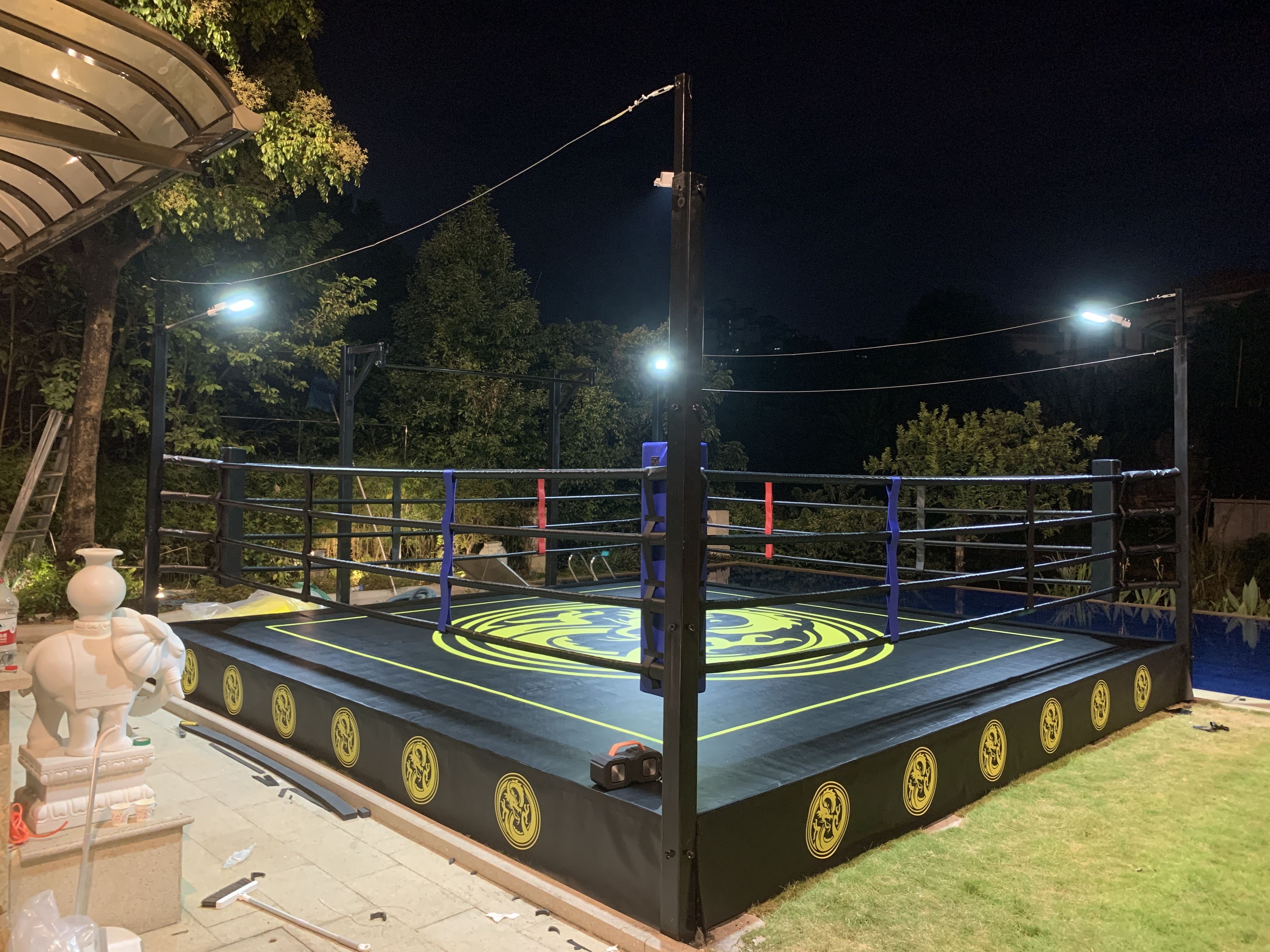 Boxing Fighting Ring With XPE Mat