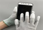 13 Gauge Seamless Anti Static Gloves Knitted Carbon Fiber Material