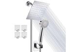 Wall Mount Bathroom Faucet / Hot And Cold Shower Faucet Set Zinc Alloy Faucet
