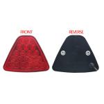 Red Color Pilot Automotive Led Lights Triangle Car Modified Lights 1000lm
