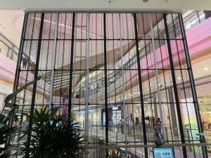 Quality Advertising Led Panel indoor transparent led display p3.9-7.8 for glass door wholesale