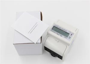 Quality Light Weight Small DIN Rail Energy Meter With RS485 Communication wholesale