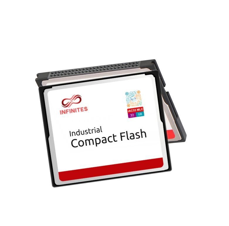 Compactflash Memory Card (CF) PATA Interface Card Complies with Compact Flash Specification 4GB MLC Industrial Grade CF Card -40&deg; C ~ +85&deg; C