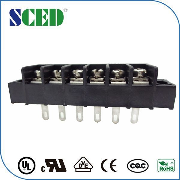Flange Small Terminal Blocks 7.62mm 14 - 22 AWG Power Connector