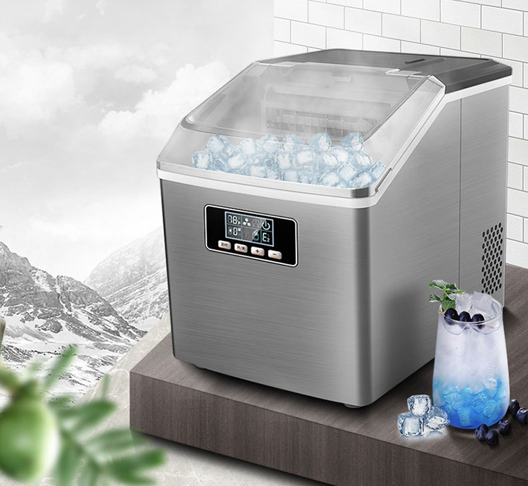 25kg Automatic Home Cube Ice Small Mini Portable Countertop Ice Maker Machine for Tap Water Or Bottled Water Business