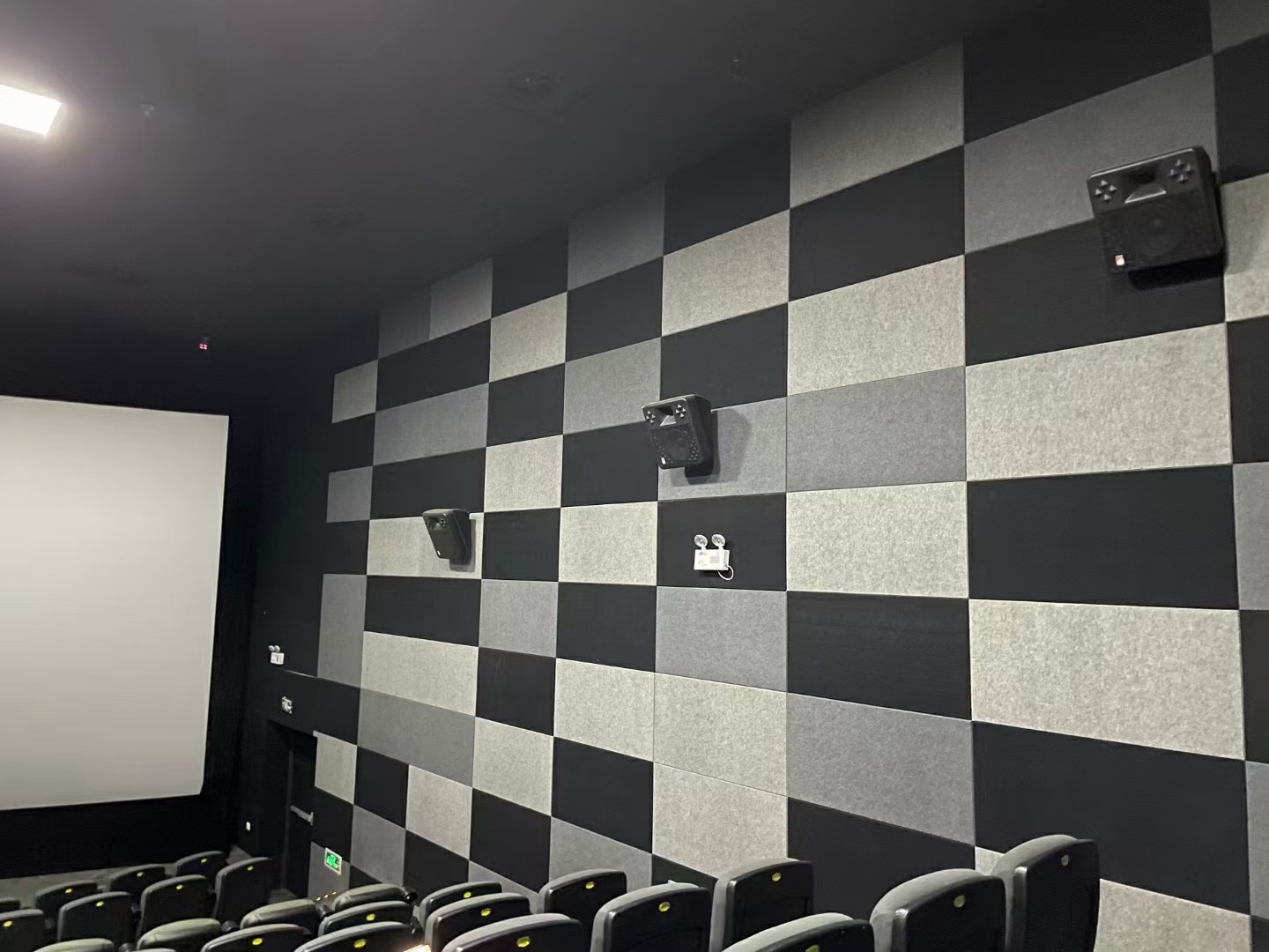 Eco Friendly Felt Polyester Fiber Acoustic Panel 9mm 12mm