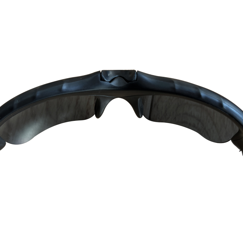 Black Outdoor Sport Bluetooth Sun Glasses with 187*85*75mm Dimensions