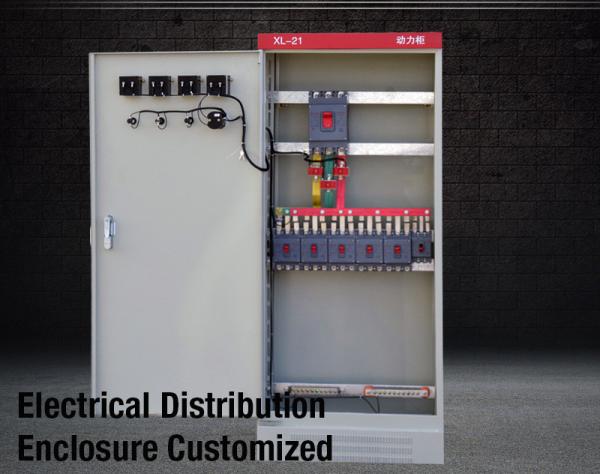 XL21 Motor Control Cabinet Power Electrical Enclosure Sheet Steel For Switch