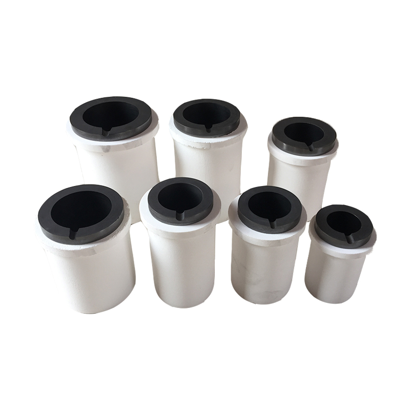 Refractory Foundry Casting Graphite Crucible with Quartz Coat Long Service Time Guaranteed