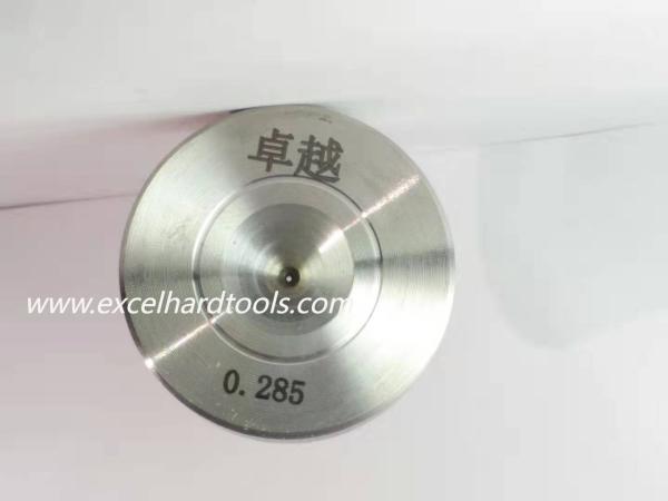 0.285mm round hole Polycrystalline Diamond wire drawing die for metal wire