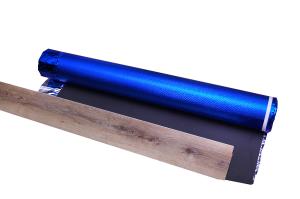 Quality SGS Aluminum Film EVA Foam Underlayment Blue 3mm Foam Underlay wholesale