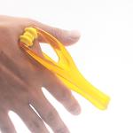 Finger Joint Handheld Body Massager Cambered Roller Design Promote Blood