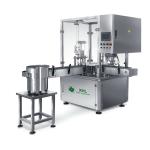Linear 2700BPH 200ml Glass Milk Bottle Filling Machine