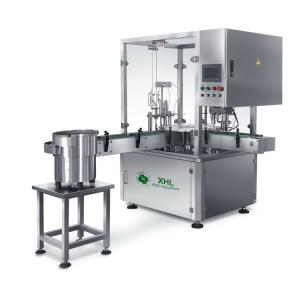 Quality Linear 2700BPH 200ml Glass Milk Bottle Filling Machine wholesale