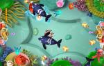 Arcade Coin Operated Fishing Game Machine Metal + Acrylic + Plastic Material