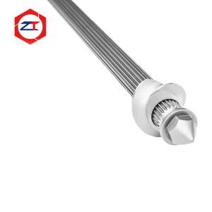 Quality 42CrMo Steel Involute Spline Shaft Cold Rolling Shaft Parts For Twin Screw Extruder wholesale