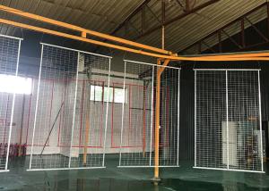 Quality Powder Coated Canada Temporary Fence Low Carbon Steel Wire Material With 25mm Square Tube wholesale