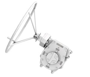 Quality Durable Gray Iron Ingress Actuator Gearbox For Solid / Liquid And Gas wholesale