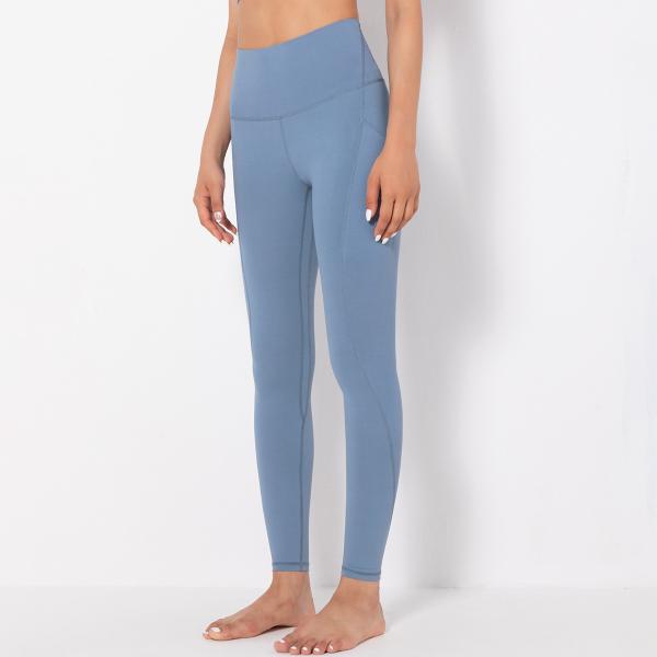 Skin-friendly new style naked sense of hair yoga pants without embarrassment