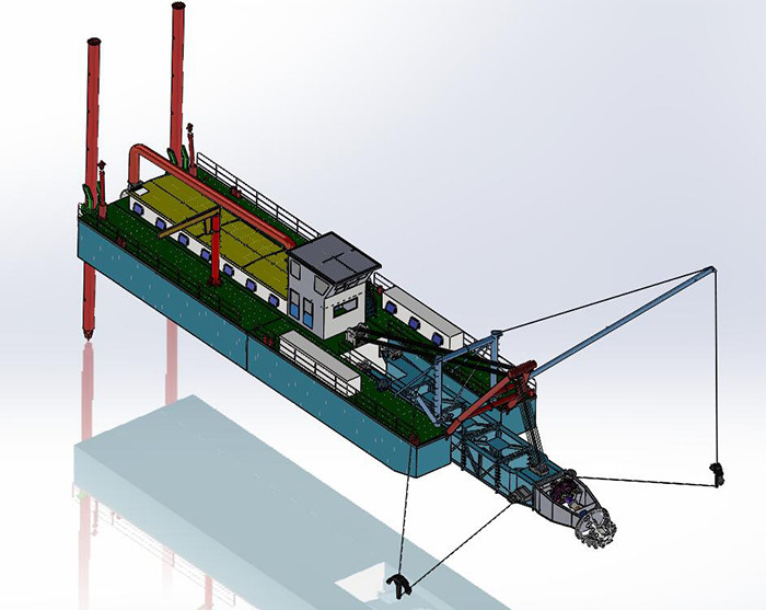 Customizable Sand Mining Dredger Equipment 20inch Model for Extraction and Mining