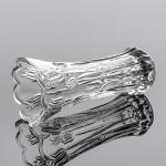 Tulip Shaped Glass Vases Machine Pressed 19.8cm Height Crystal Glass Flower Vase
