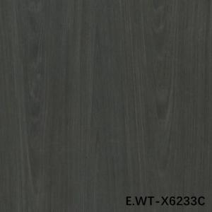Quality High-End Engineered Wood Veneer European Walnut E.WT-X6233C Crown Cut Dark Brown 2850mm Lengthened Size For Wall Paper wholesale
