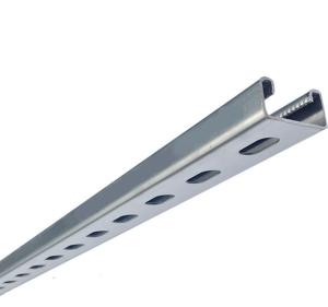 Quality 6m Long U Channel Steel Strut Easy Installation Channel for Max. 2.50kg/m Load wholesale