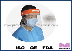 Quality Clear Full Cover Splashproof Safety Face Shield Headgear wholesale