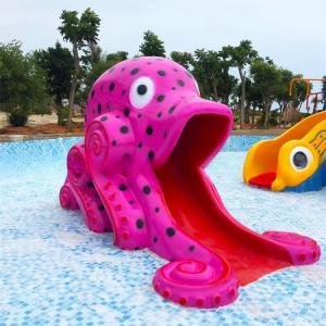 Quality OEM Little Octopus Water Slide For Kids Water Park Playground wholesale
